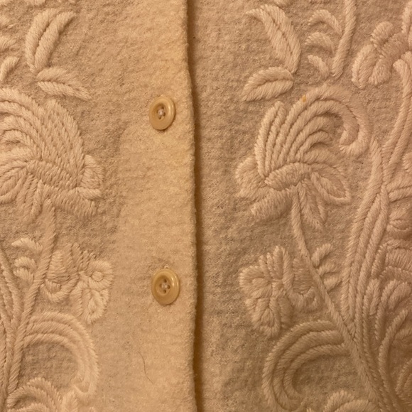 Talbots 100 percent wool sweater cardigan size L - Picture 7 of 12